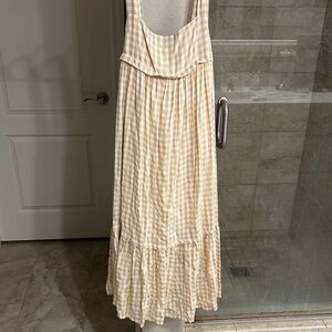 NWT Petal & Pup Gingham Checkered Sleeveless Dress